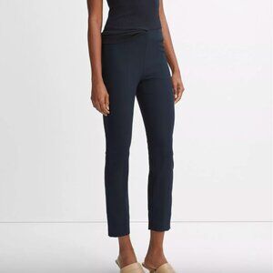 vince. Stitch Front Seam Ponte Legging, Coastal Blue (M)